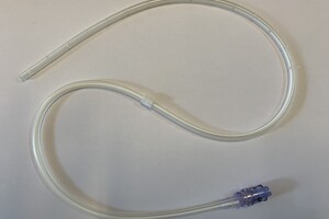 15.5F silicone catheter